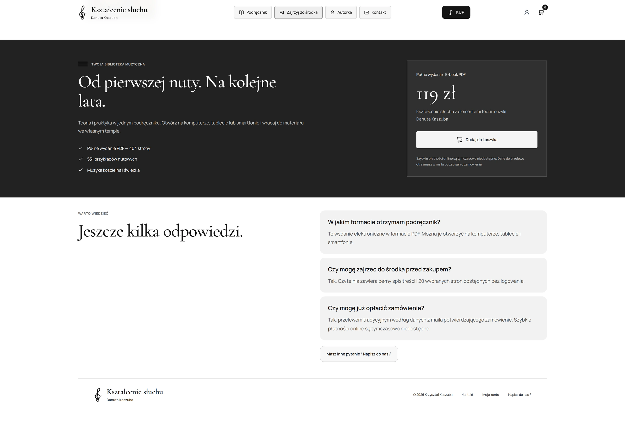 Kształcenie Słuchu eBook Store · 6