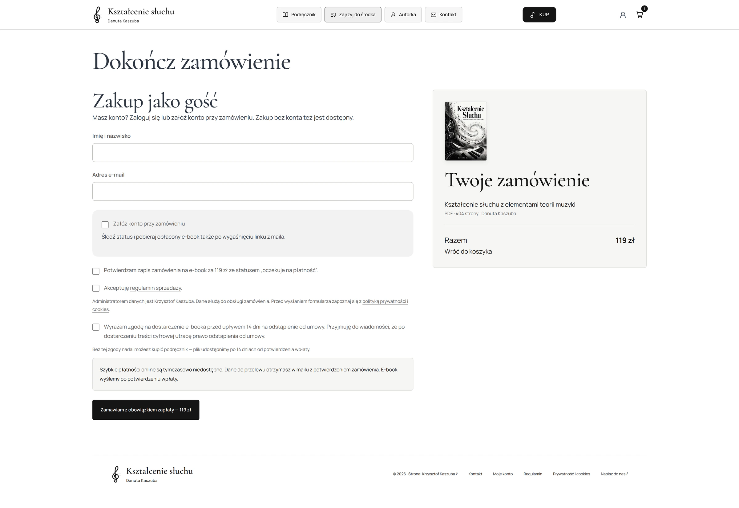 Kształcenie Słuchu eBook Store · 15