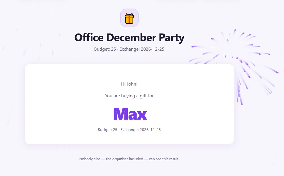 Secret Santa · 8